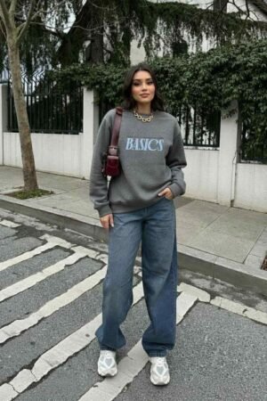 ”BASICS” ŠILTAS DŽEMPERIS