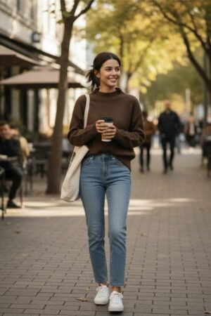 Moteriški megztiniai aukštu kaklu