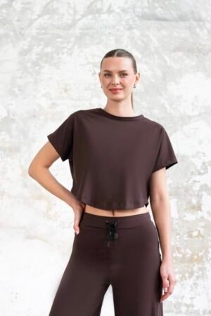 MARŠKINĖLIAI CROP TOP